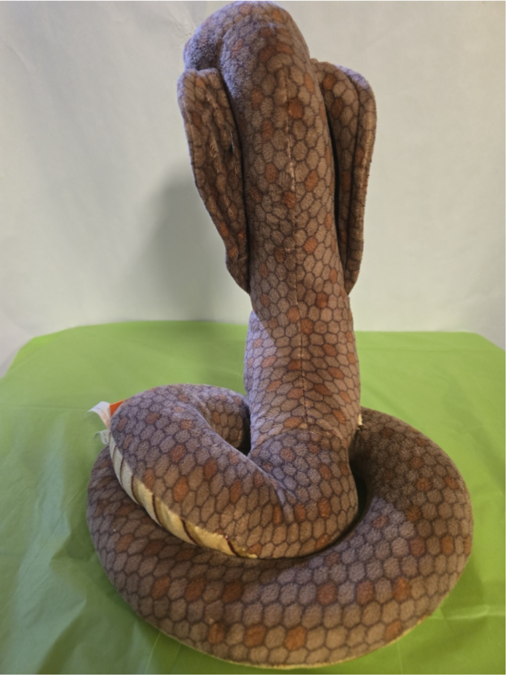 Wild Republic King Cobra Plush Brown Stuffed Animal 14" Realistic - Picture 2 of 4